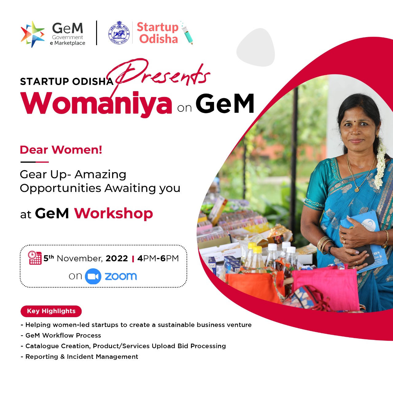 Womaniya – GeM Workshop