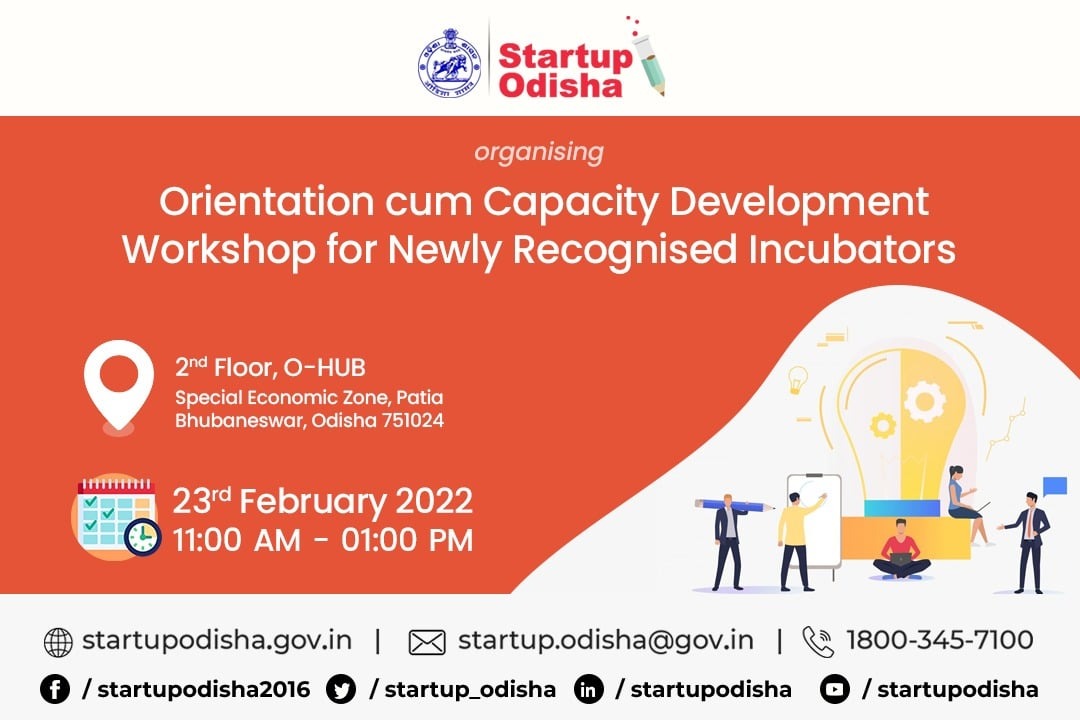 Capacity Development Workshop for Newly Recognised Incubators