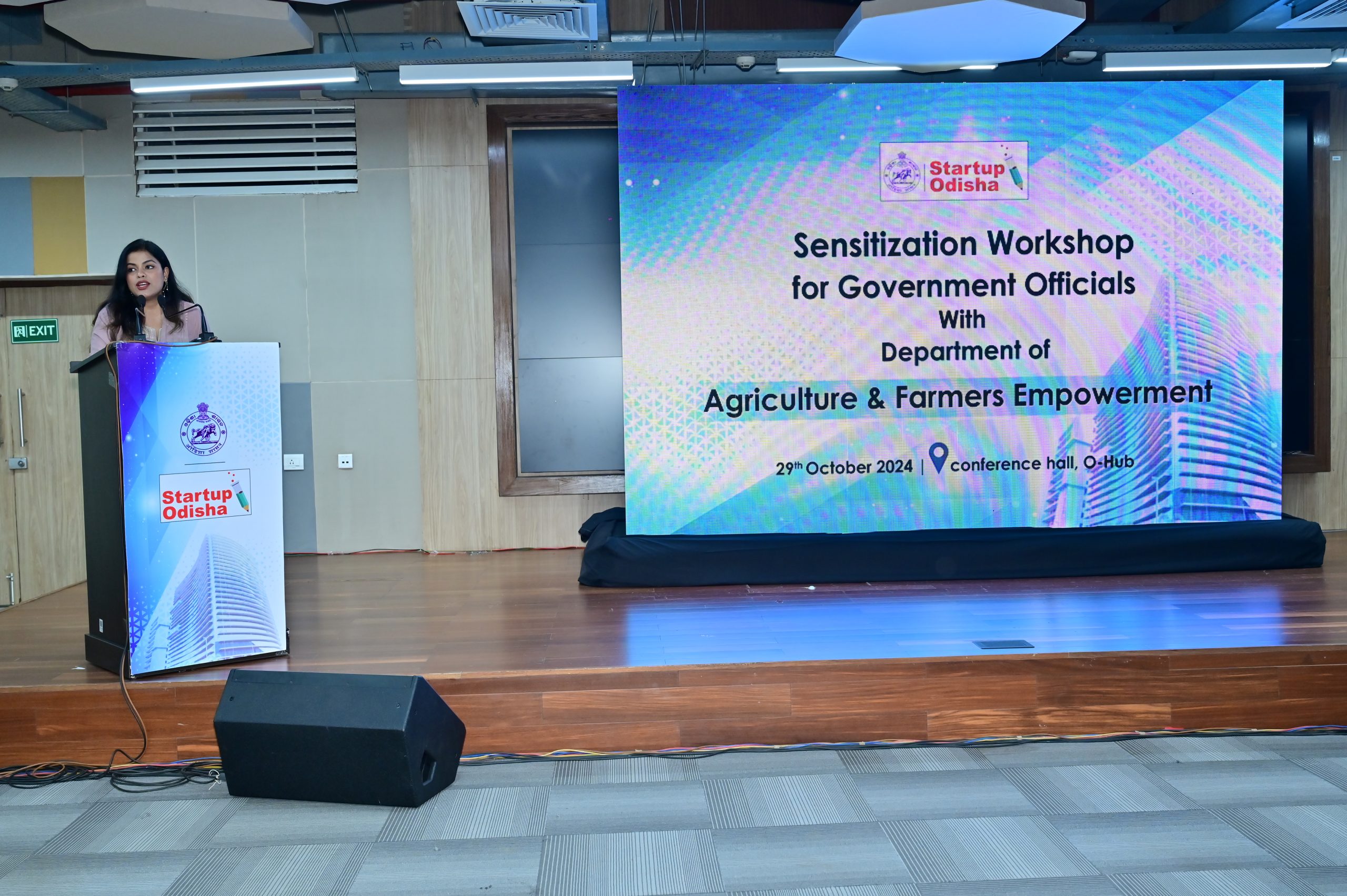 Sensitization Workshop for Government Officials in the Department of Agriculture & Farmer’s Empowerment, Department of Mission Shakti and Department of Tourism