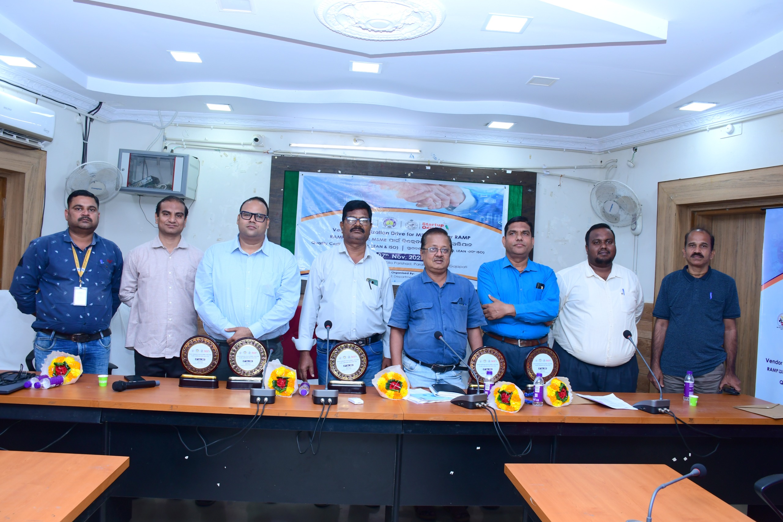 Vendor Mobilisation Drive for MSMEs under RAMP at Gajapati